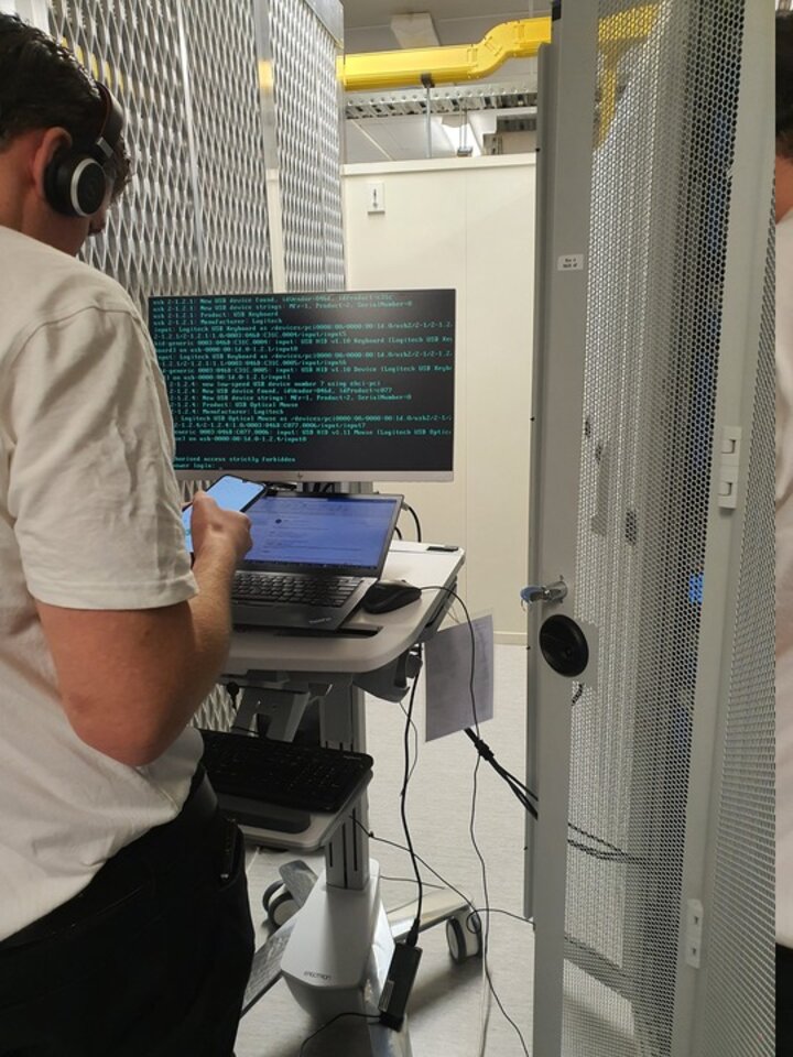 console